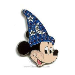  Disney Pins   Sorcerer Mickey with Jeweled Sorcerers Hat 