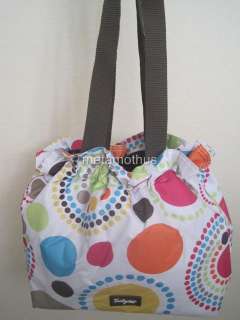 Thirty One Cinch It Up Thermal Carry Drawstring Lunch Bag Tote NEW 