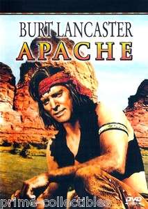   Classic Apache Burt Lancaster, Jean Peters, Charles Bronson  ECO