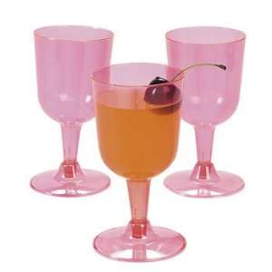   Pink Wine Glasses   Tableware & Party Glasses