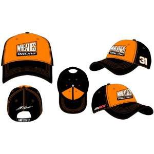   Jeff Burton 2012 Wheaties Orange/Black Mens Fan Hat