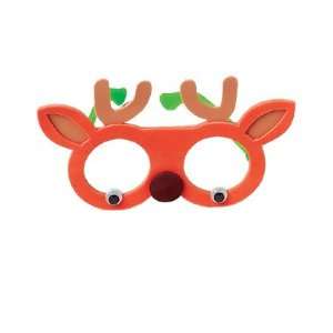   Child Size Reindeer Christmas Costume Foam Toy Glasses Toys & Games