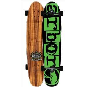  Arbor Koa Wood Bug Longboard Skate Deck (Deck Only 