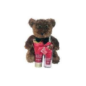  Healing Waters   Wild Strawberry Spa Gift Set with Teddy 