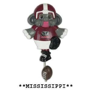   Ole Miss Rebels Hand Painted Mascot Wall Hooks 7 Home & Kitchen