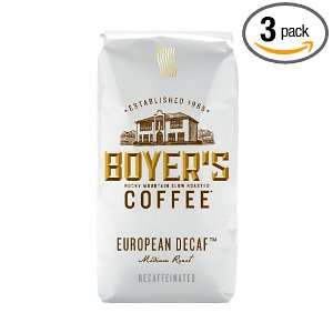   Decaf, 12 Ounce Bags (Pack of 3)  Grocery & Gourmet Food