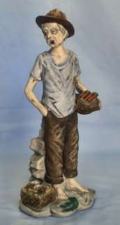 Hand Painted CROWN ROYAL Old Man PORCELAIN Figurine 823  
