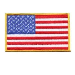   FLAG LARGE Embroidered AMERICAN BACK Biker Patch 