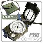   Quality Pocket Military Army Metal Compass Military Green Color awi