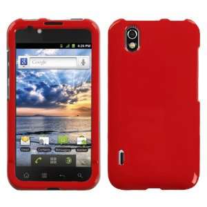  LG LS855 (Marquee) Case Solid Flaming Red Phone Protector 