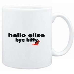    Mug White  Hello Elise bye kitty  Female Names