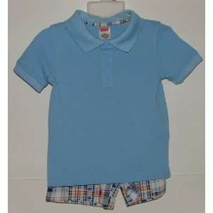  Toddlers Boys 2 Piece Shirt And Short Outfit Size 4T By 