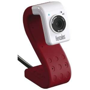  Hercules 4780731 HD Twist Mini Webcam   Red Edition