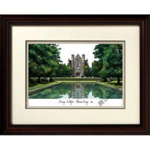  Berry College Alma Mater Framed Lithograph Sports 