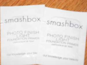 Lot 2 SMASHBOX Photo Finish Foundation Primer Samples  