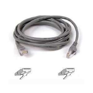  Cat 5E Snagless Ethernet Cable, 3 #39;, Gray