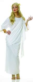 Costumes! Greek or Roman White Costume Toga Ladies  