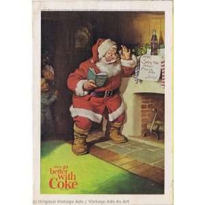  1963 Coke Santa Dear Santaplease pause here, Jimmy 
