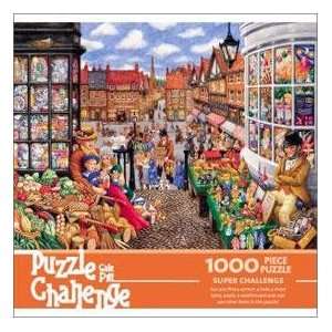   Super Challenge 1000 Piece Puzzle Victorian Market Toys & Games