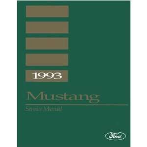  1993 FORD MUSTANG Shop Service Repair Manual Book 