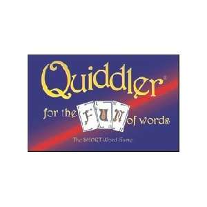  Quiddler Game by Set Enterprises The SHORT Word Game 