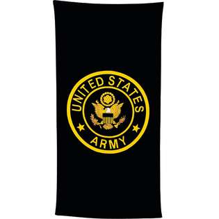 Rothco Black US Army Military Beach Towel 