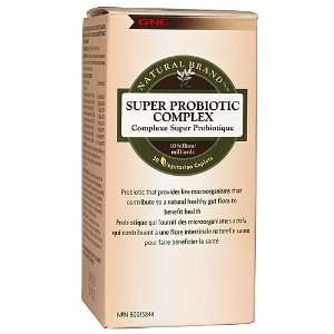  GNC Natural Brand Super Probiotic Complex Health 