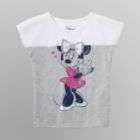 Disney Girls Minnie Mouse Bow Front T Shirt