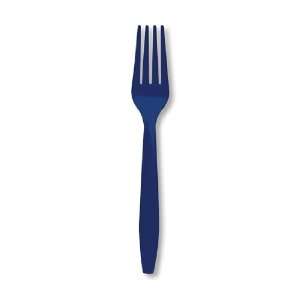  Navy Blue Plastic Forks   600 Count Health & Personal 