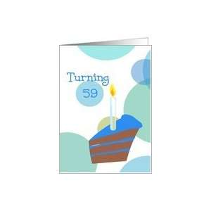  59th Birthday,Turning 59 Card Toys & Games