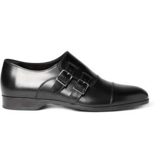 Ralph Lauren Shoes & Accessories Leather Monk Strap Shoes  MR PORTER