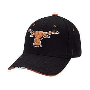 Zephyr Texas Longhorns Black Gamer Hat:  Sports & Outdoors