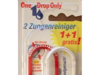 Zungenreiniger One Drop Only classic Bürste + Schaber 2in1 