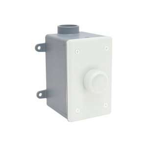    White Weather Resistant Outdoor Volume Control Electronics