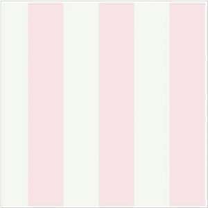  Disney Silk Stripe White & Pink Wallpaper in York Disney 