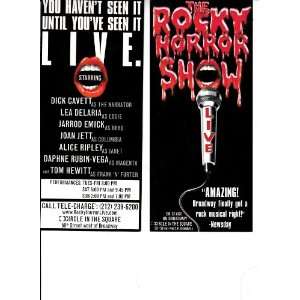 The Rocky Horror Show Live Joan Jett Tom Hewitt Daphne 
