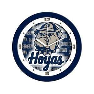  Georgetown University Hoyas College NCAA Wall Clock: Home 