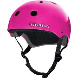  187 Pro Helmet Large Pink Skate Helmets: Sports & Outdoors