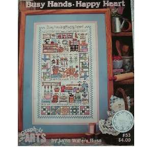  BUSY HANDS   HAPPY HEART   GRAPH IT ARTS #53 DESIGNS BY 