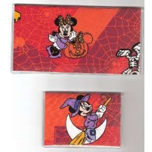   Cover Debit Set Disney Minnie Mouse Halloween Orange: Everything Else
