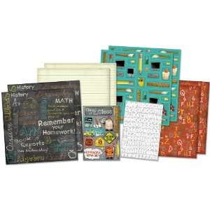  Karen Foster Design Scrapbook Kit Time To Learn Arts 