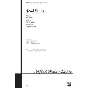 Street Choral Octavo Choir Words by Al Dubin, music by Harry Warren 