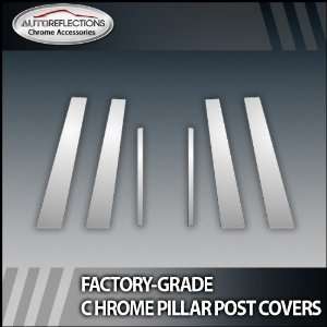    2010 2012 Honda Insight 6Pc Chrome Pillar Post Covers: Automotive