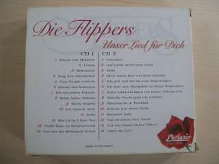 CD Die Flippers Unser Lied für Dich   2 CD Set  