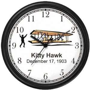  Wright Brothers at Kitty Hawk Wall Clock by WatchBuddy 