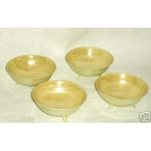 RS Germany Gold Luster Nut Dishes R Schligelmilch  Kitchen 