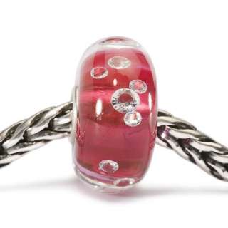Original Trollbeads Diamanten Bead, pink 81006  