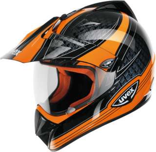 Helm Uvex Enduro 2011 schwarz orange Gr. M *NEU*  