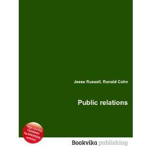  Public relations Ronald Cohn Jesse Russell Books