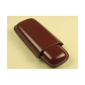    Torent Leather Cigar Case   Holds Two Cigars